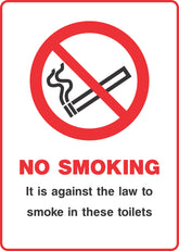 No smoking Sign